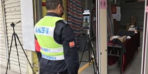 深圳某批发市场使用测温器