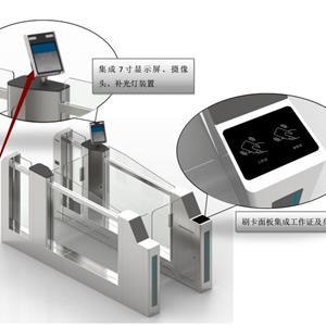 Face recognition gate system